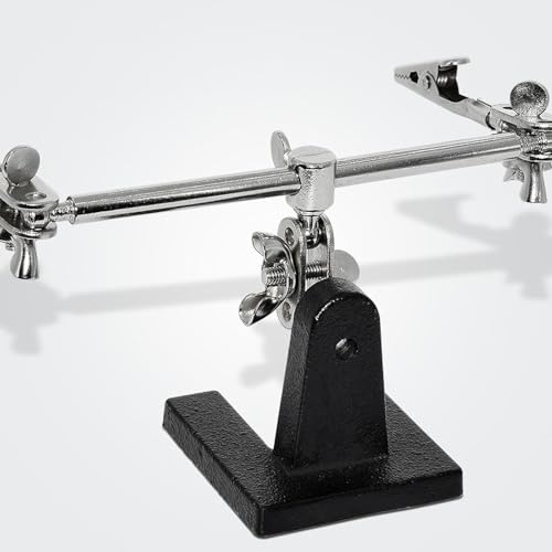 Soporte para placa de circuito regulable y kit de sujeción para soldar componentes 8