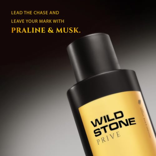 Image of Wild Stone Prive Praline & Musk Parfum for Men 100ml | Luxury Long Lasting Perfume | Warm, Vanilla & Gourmand Fragrance | Premium Men's Perfume