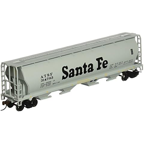 Bachmann Trenes Santa Fe 4 Bay cilíndricos Grain Hopper Cover