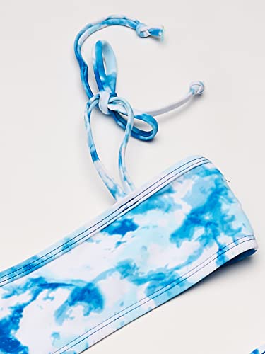 Kanu Surf Girls' Groovy Beach Sport Bandeau Bikini 2-Piece Swimsuit, Seafoam Blue, 14 #TOP1
