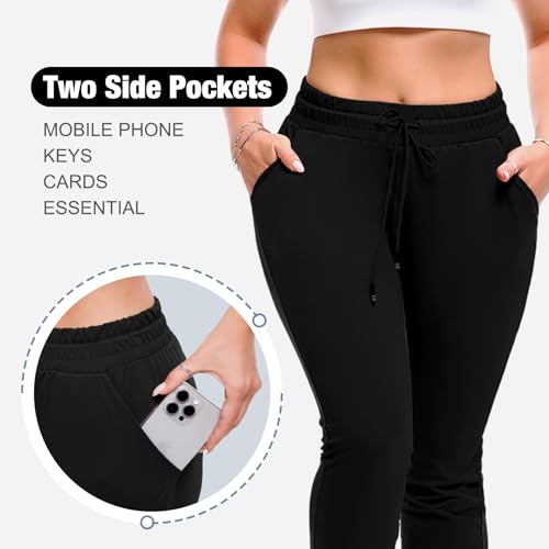 SINOPHANT Joggers for Women with Pockets Drawstring Sweatpants for Lounge Gym Yoga4
