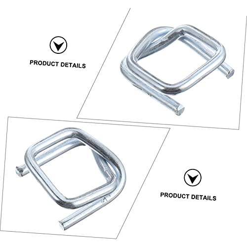 Boucles emballage galvanisées ERINGOGO pour cerclage de colis