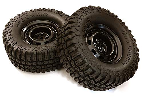 Roue 1.9 pneu tout-terrain Integy RC pour modélisme tout-terrain