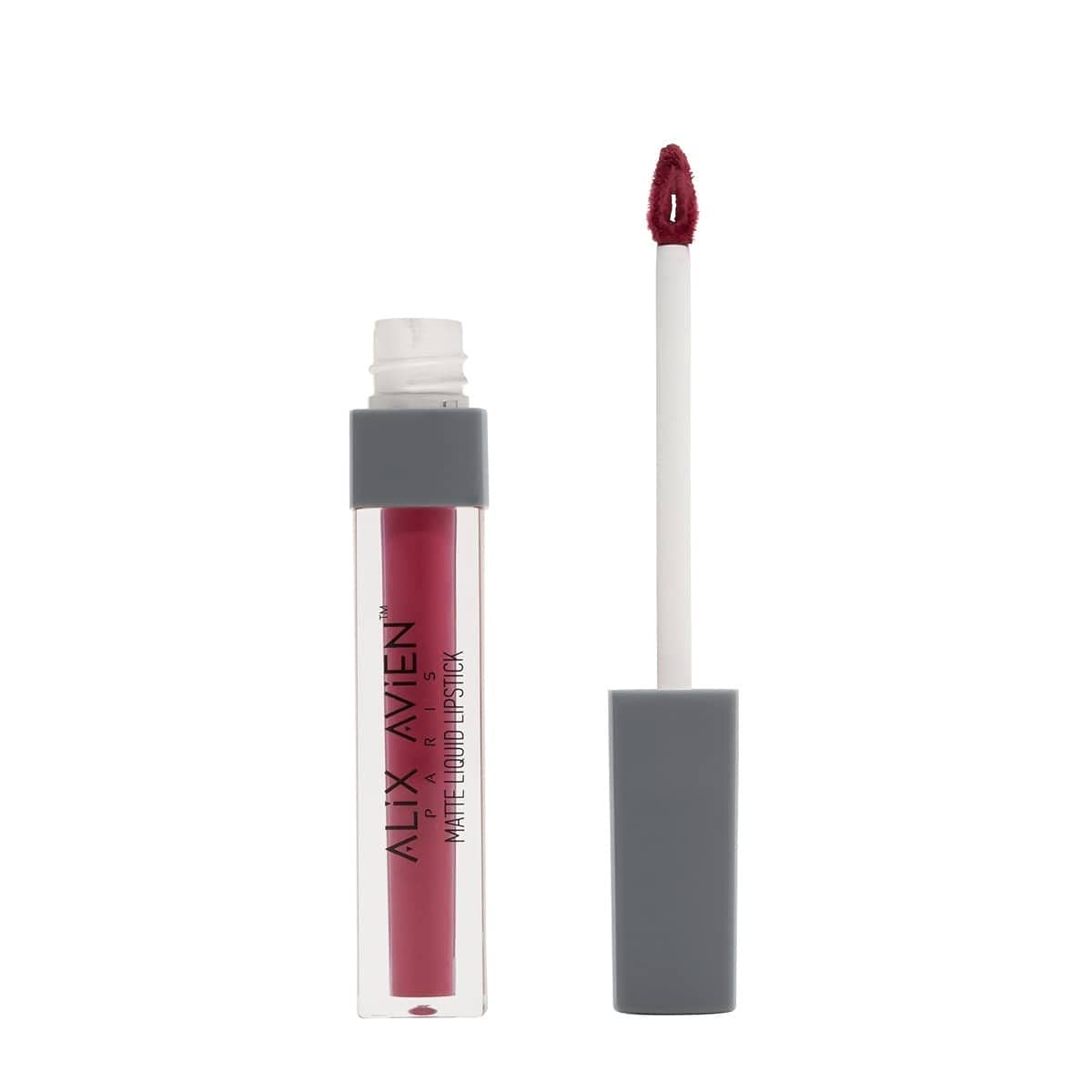 ALIX AVIEN Uzun Süre Kalıcı Kadifemsi Kuruma Yapmayan Mat Likit Ruj - Matte Liquid Lipstick 515 Royal Cranberry