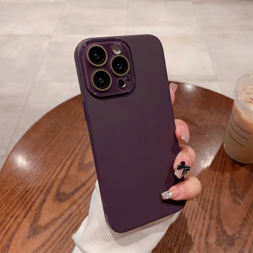 Coque iPhone 15 Pro Max couleur bonbon pour le quotidien mat