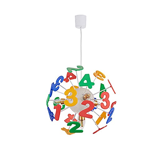 Lámpara de araña infantil con letras de globo, la luz mágica que acompaña sus sueños 6
