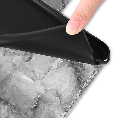 Asuwish S7-EDGE-DLSDK-US-CASE Phone Case For Samsung Galaxy S7 Edge Wallet Cell Cover With Tempered Glass Screen Protector And Marble Leather Flip Credit Card Holder Slot Stand S7Edge S 7 Gs7 7S 7Edge Women Men Grey thumb #7