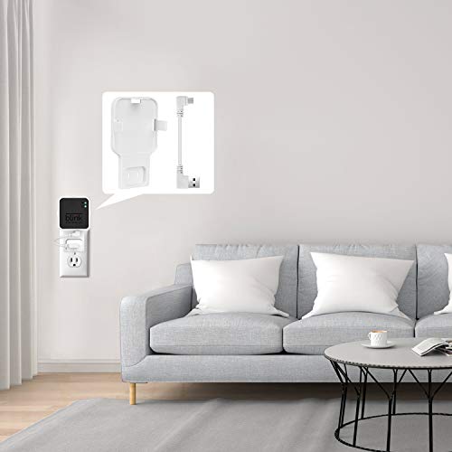 Alertcam Wall Mount Bracket For All-New Blink Outdoor Camera, 360 Degree Adjustable Surveillance Mount And Outlet Mount For Blink Sync Module 2, Fits Your Blink Home Security System (Black, 3 Pack) #TOP3