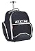 CCM Hockey 390 Wheeled Backpack Bag, Black 18" L x 26" H x 17" W