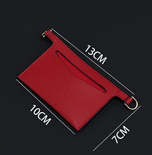 Lckaey clutch accessory purse insert For short wallet for diagonal bag3022-red10*7cm - Thumbnail 2