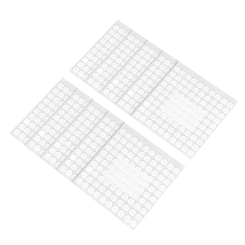 Zynphancer 白い泡二重面テープ 10シート 1000個入り ? 防水 耐熱 強力接着 PEフォーム素材 家具DIY用