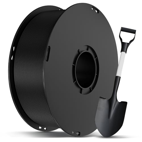 Image of ANYCUBIC ABS Filament 1.75mm, High Strength and Toughness, 3D Printer Filament Dimensional Accuracy + /- 0.02mm, 1KG Spool (2.2 lbs), Black