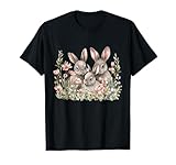 Happy Easter Bunny Tshirt Frühling, Hasen Zubehör