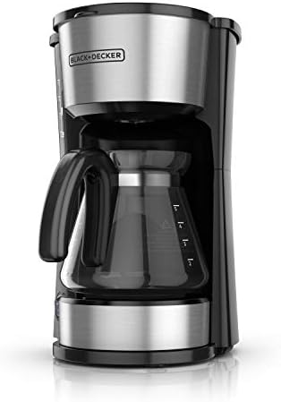 BLACK+DECKER CM0755S 4-in-1 5-Cup Coffee Station Coffeemaker, Stainless Steel - Thumbnail 3