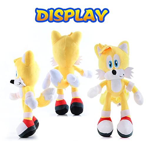 Sonic Plush, 11'' Tall Sonic 2 Toys Figures Cotton Soft Stuffed Game Doll Toys For Kids Boys Girls Gift #TOP4