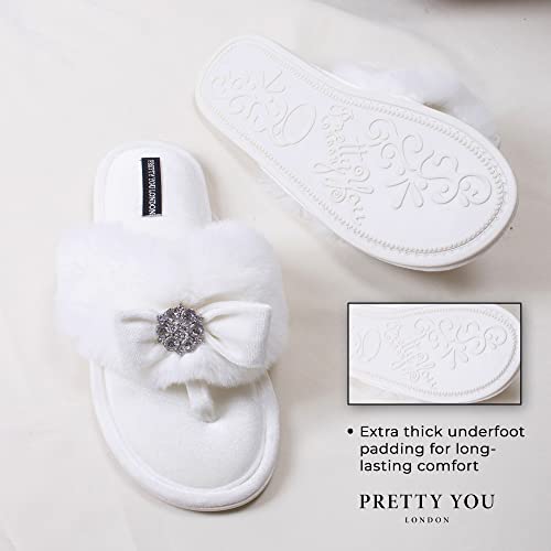 London Womens Toe Post Amelie - Cream3