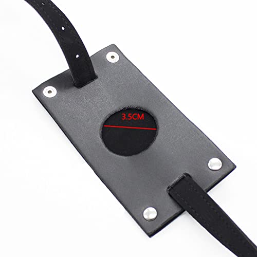 貞操帯 女性用 PU ディルドパンツ 装着型 ボンテージ 貞操帯ベルト 固定ベルト 貞操パンツ SM 大人のおもちゃ(A)) - 画像5