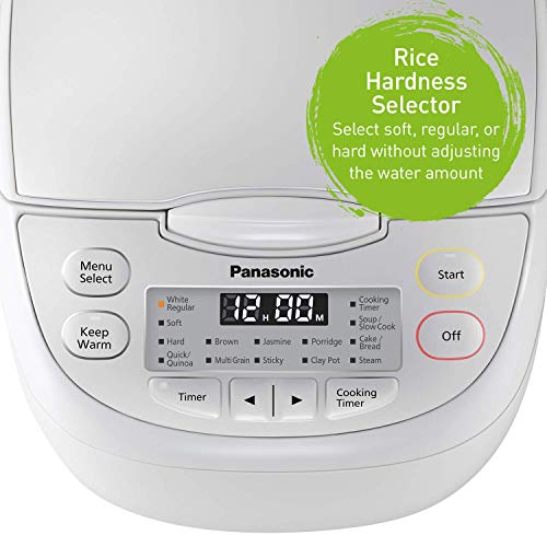 Panasonic-SRCN188-10-Cup-Multi-Function-Rice-CookerWarmer-White