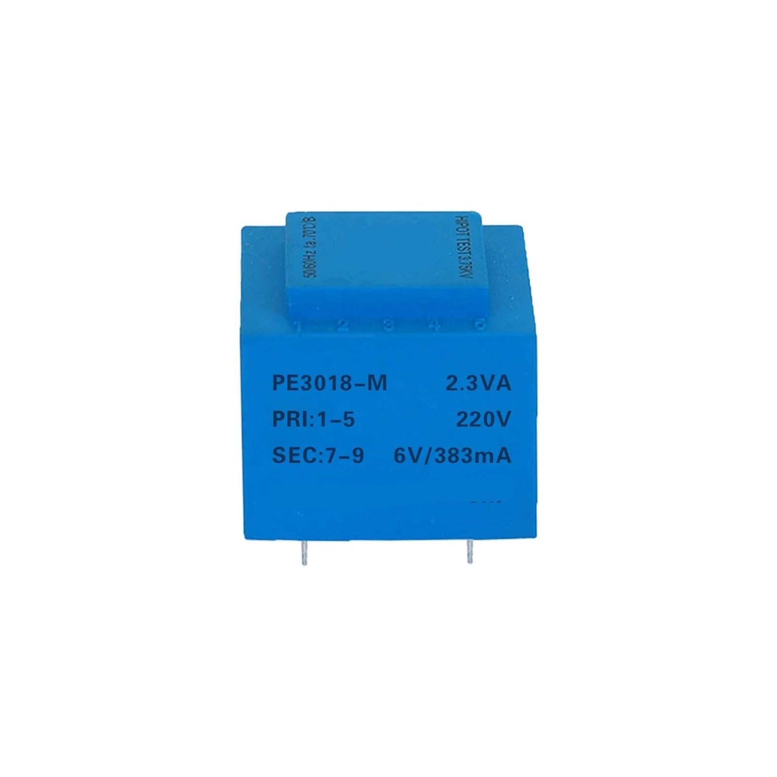Transformateur d'isolement PE3018-M 2,3VA pour circuit imprimé PCB 110V vers 9V
