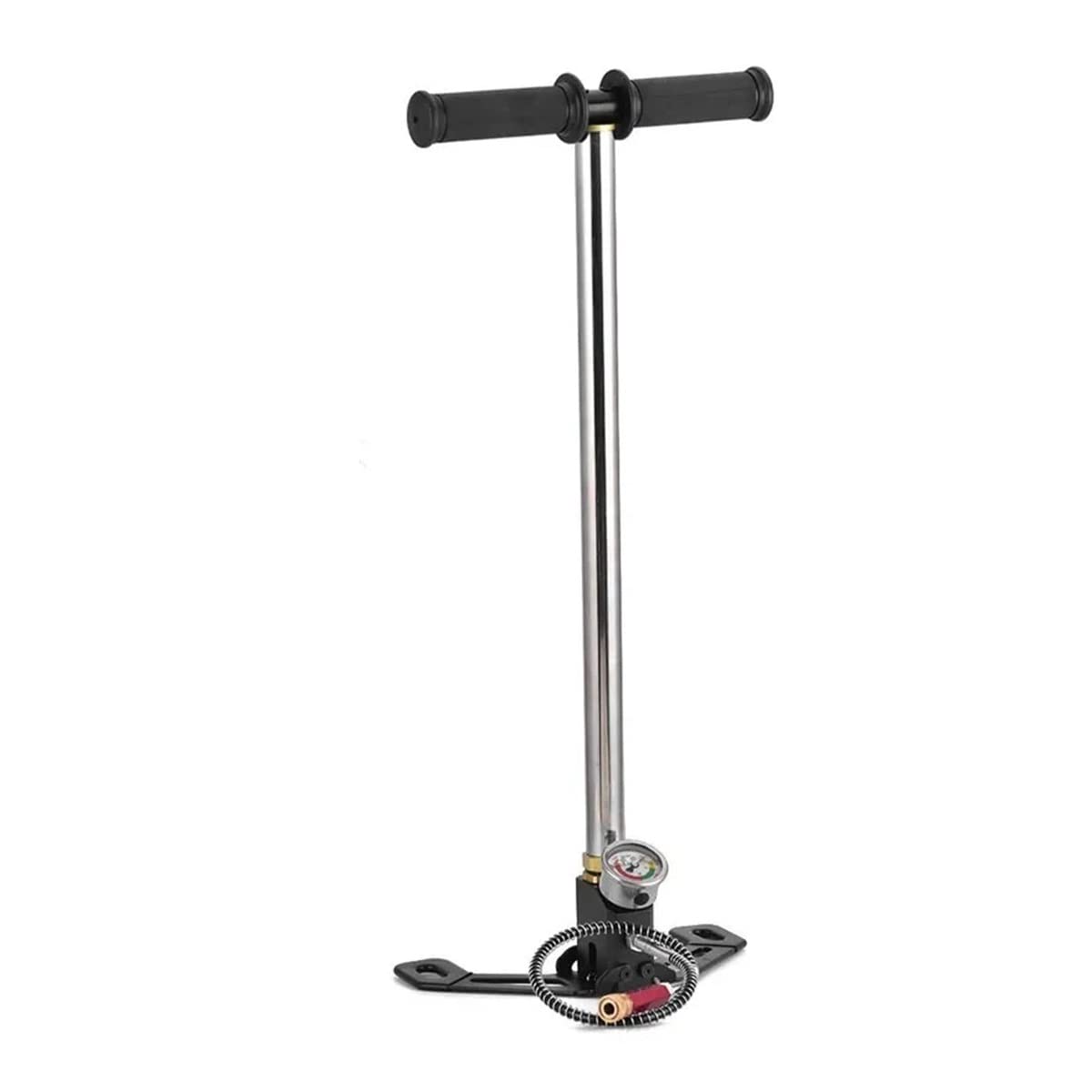 Wasserpumpen, Teile und Zubehör 30mpa 4500psi Hochdruck handbetriebene Pumpe 3 Stufe passend for Kompressor Auto Motorrad Fahrrad Reifen Tauchausrüstung