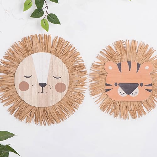 Décorations murales de dessin animé tressées pour chambre bébé - 8