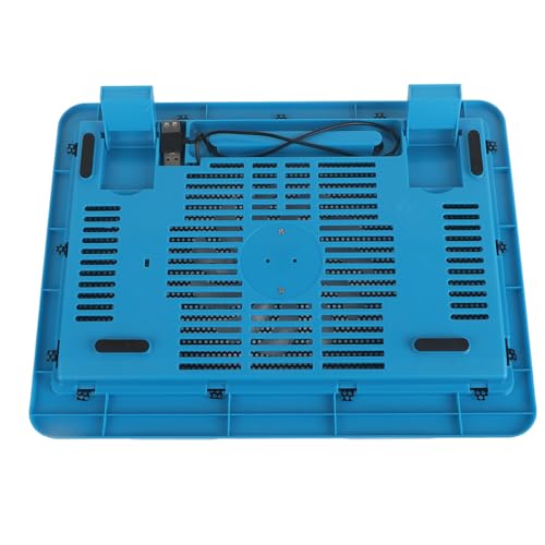 Laptop Cooling Pad portátil USB con ventilador y RGB azul miniatura 6