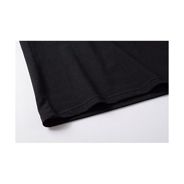 LOOKFACE Women Cute T Shirt Junior Tops Teen Girls Graphic Tees Black Medium