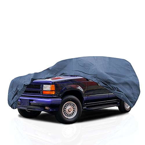 USCarCover Supreme All Weather Protection, Breathable Car Cover for Jeep Cherokee 1988-2001 SUV 4-Door Upgraded Fabric Pollution, Dust, Sun, Snow, Rain