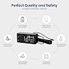Adaptador de corriente AC/DC 18V compatible con Ultimea Nova S90 7.1.4 Dolby Atmos, reemplazo para Shenzhen Fangxin FX36U-180200C 18VDC, cable de alimentación 7