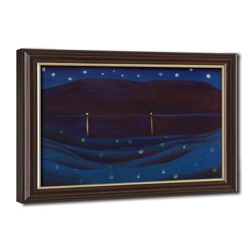 Impression Starlight Night Georgia O'keeffe : le cadre idéal pour habiller un petit mur vide