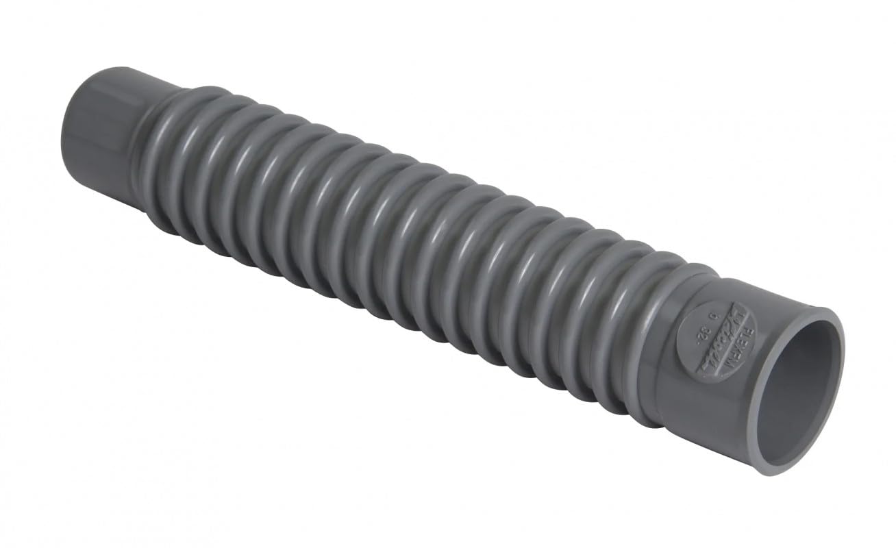 Raccord PVC gris souple - Mâle / femelle Ø 32 mm - Spécial rénovation - Nicoll