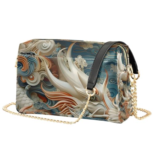 Sac à bandoulière femme dragon chinois pour en finir avec les sacs à main ternes