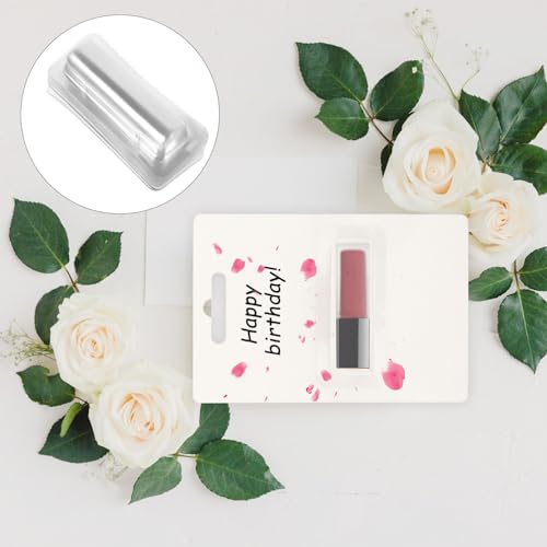 Image of FOMIYES 30pcs Clear Lip Balm Pouches - DIY Money Holders for Cash, Coins and Small Items, Resealable Plastic Sleeves