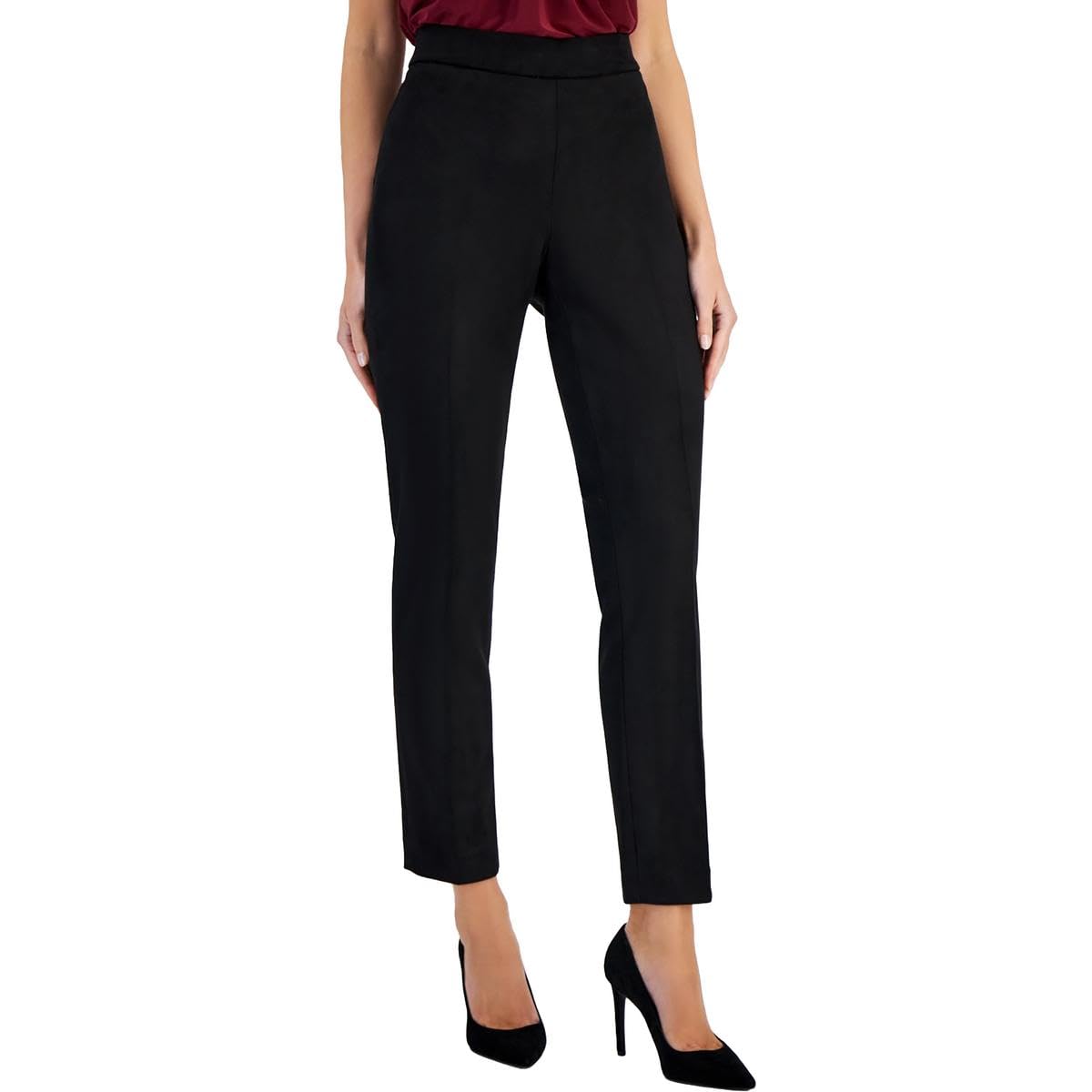 Kasper Womens Pull on Slim Ankle Unlined