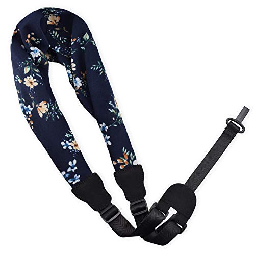 Adjustable Ukulele Strap scarf style Neck Strap Ukulele Belt with hook for small
