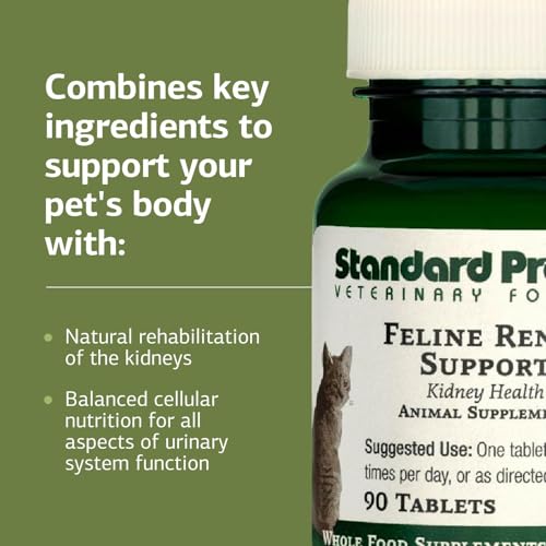 image for Standard Process Inc. Feline Renal Support - Cat Supplement to Support