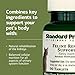 Standard Process Inc. Feline Renal Support - Cat Supplement to Support Kidney & Urinary Health, Cat Supplies with Whole-Food Based Ingredients, Feline Supplement to Aid Kidney Function - 90 Tablets