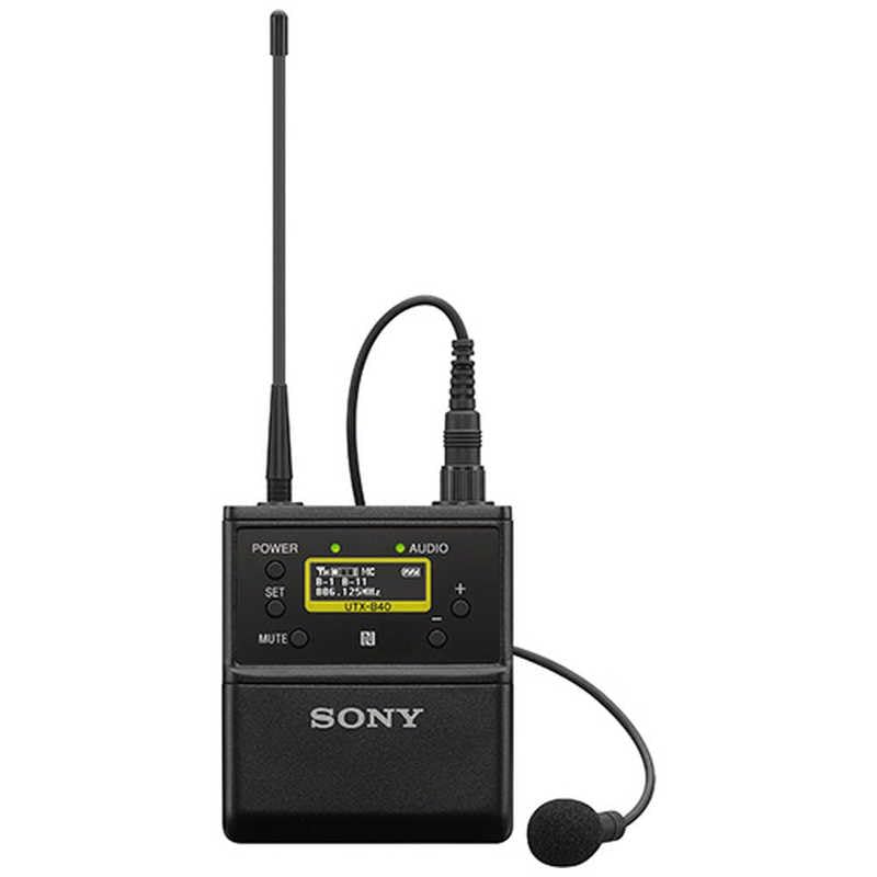 SONY ワイヤレスシステム URX-P40 UTX-B40 セット Amazon | UTX-B40 [ボディーパックトランスミッター] | Sony