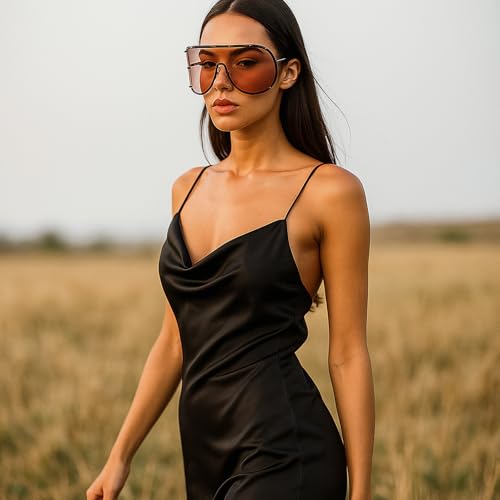 Oversized One-Piece Square Sunglasses Women 2025 Luxury Trendy Punk Shield Shades Outdoor Eyewear For Ladies3