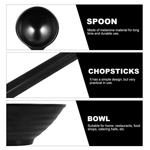 2 Set Ciotola Ramen Giapponese, Ciotola da Portata...