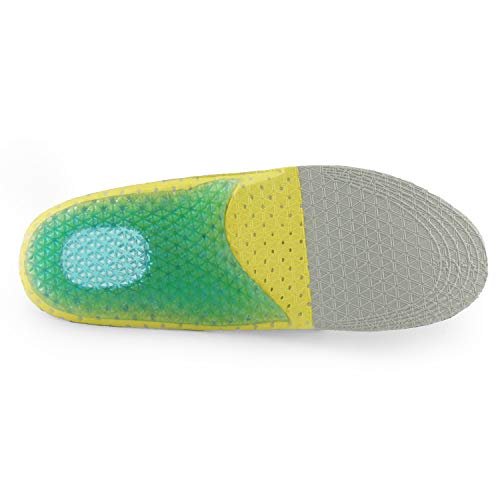 Image of Kids Running Gel Insoles Kids Shock Absorbing Arch Support Insoles Good Feet Step Aid Little Kid Us 2-3(8 1 /8-8 1 /2)