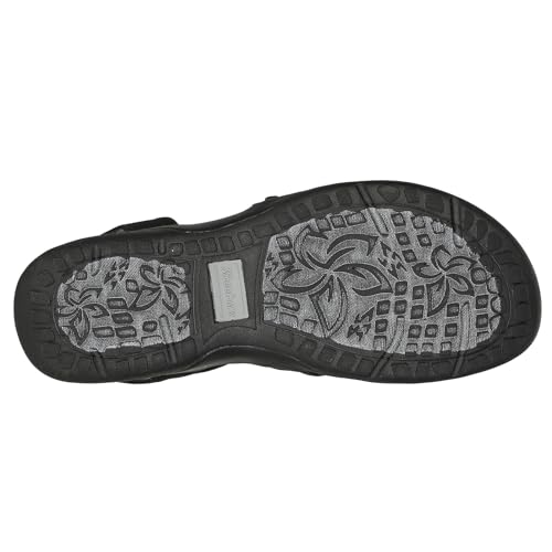 Skechers Women's Reggae Slim Sunnyside, Black Gore, 9