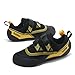 SoleEase All-Around Mens Womens Climbing Shoes for Sport Climbing and Bouldering (902Black&Yellow,39)