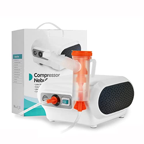 Mayluck Portable Compressor Nebulizer, Nebulizer Machine With 1 Set Accessory, Jet Nebulizers Personal Steam Inhaler Cool Mist Compressor System For Kids Adults #TOP7