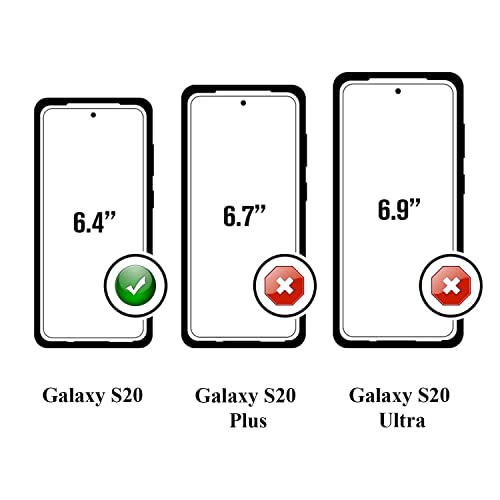 Wallskin 2 Pack Replacement Belt Clip Holster For Samsung Galaxy S20 Otterbox Defender Series Case | Clip For Belt Holder (Case Not Included) #TOP2