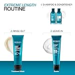Redken Extreme Length Biotin Conditioner For Longer Hair – Promotes Healthy Hair Growth, Strengthens & Detangles Damaged Hair, Infused With Biotin & Castor Oil​ - Image 4