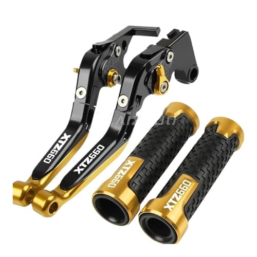 Levier d'embrayage en aluminium CNC pour XTZ 660, finition précise de commande moto