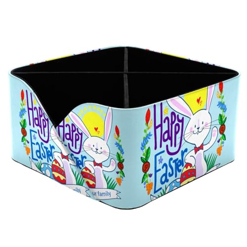 Organiseur de bureau Happy Easter Lapin à 4 compartiments pour stylos