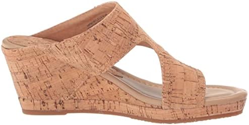 Donald Pliner Women's Wedge Sandal, Natural, 5 | Image 5
