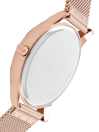 Image of Giordano Analog Rose Gold Dial Women's Watch